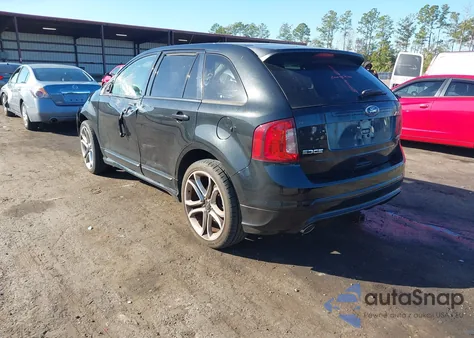 2013 Ford Edge Sport from USA, damaged, VIN 2FMDK4AK3DBB01990